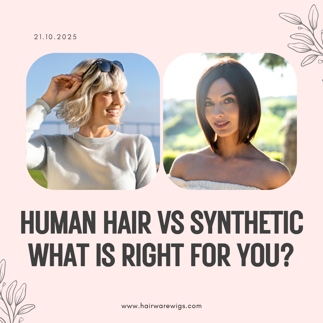 Human Hair vs Synthetic Wigs: Which Is Right for You?